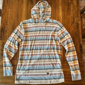 VISSLA Multicolor Striped Hoodie